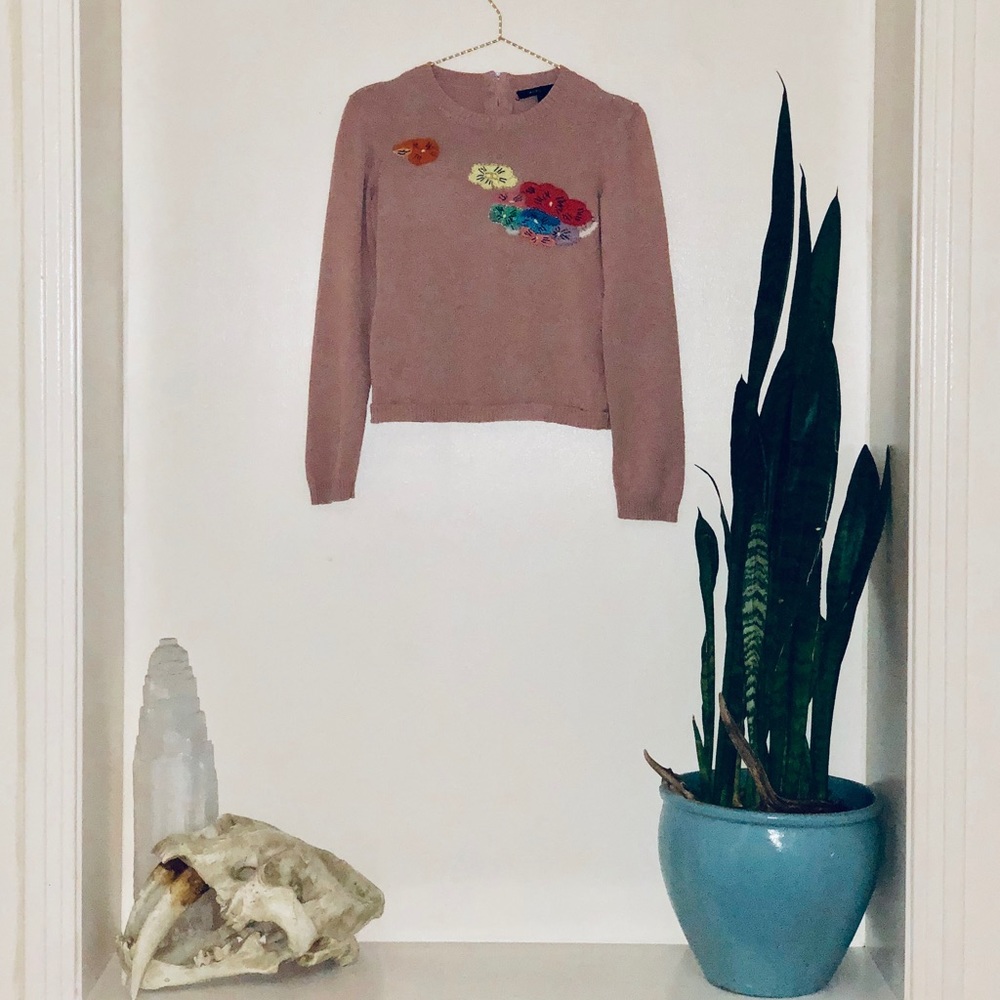 Vintage Marc Jacobs embroidered sweater
